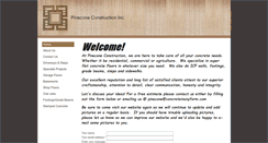 Desktop Screenshot of concreteinanyform.com