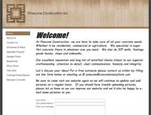 Tablet Screenshot of concreteinanyform.com